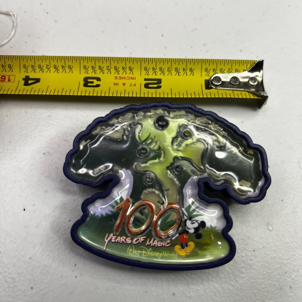 Disney Magical Moments Animal Kingdom Pin 100 Years Of Magic Pin From 2001 - Picture 5 of 6